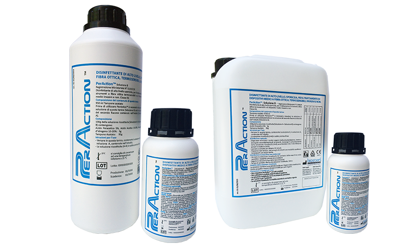 PerAction™ - Bicomponente - Disinfettante strumentario liquido - BIODISIN